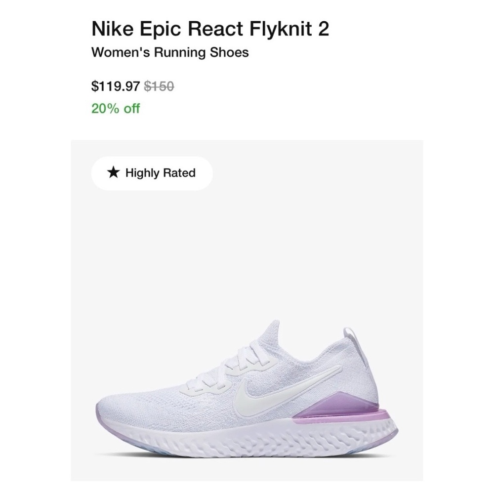 Nike Epic React Flyknit 2